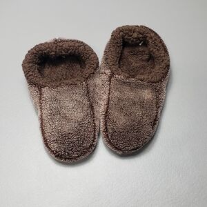 cozy Joe's brown soft house slippers women's size XL